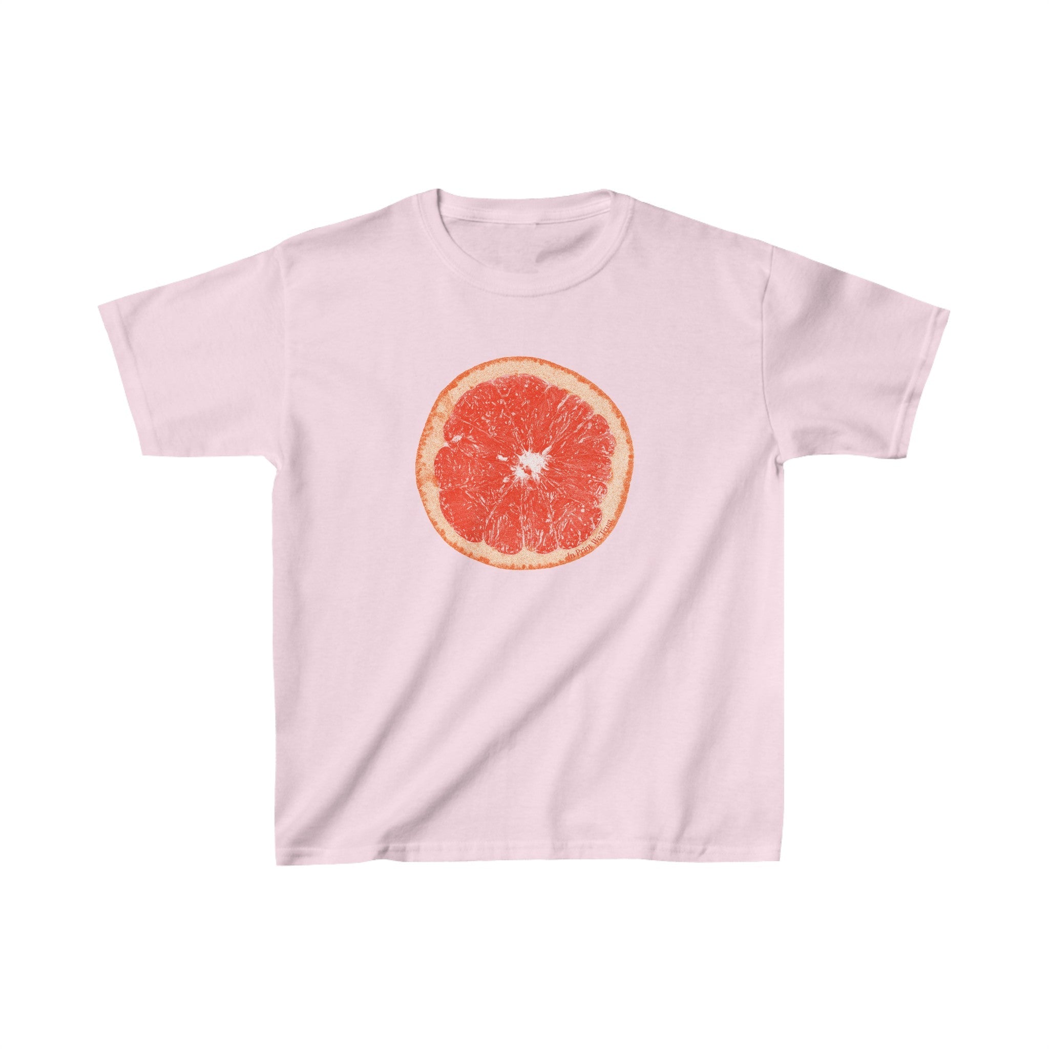 'Grapefruit' baby tee - In Print We Trust