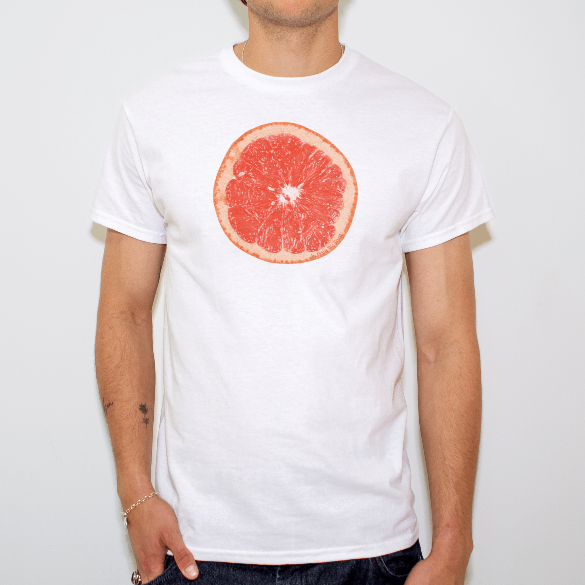 'Grapefruit' classic tee - In Print We Trust