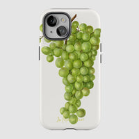 grapes tough iPhone case - In Print We Trust