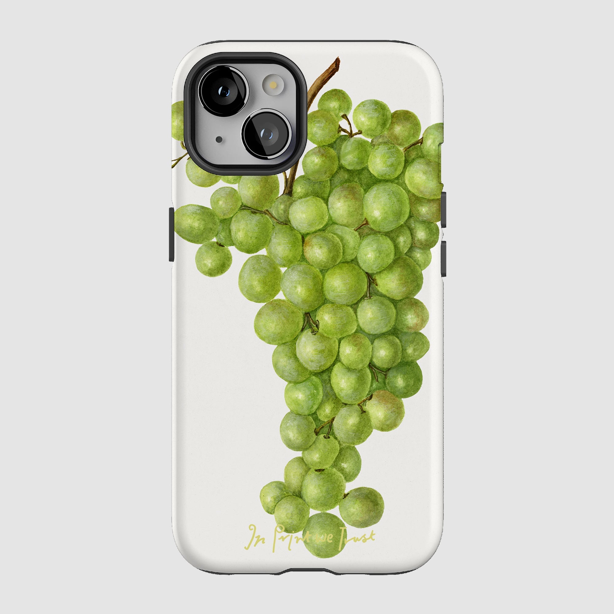 grapes tough iPhone case - In Print We Trust