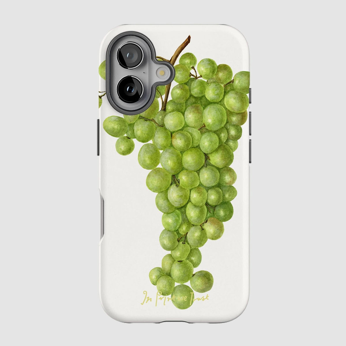 grapes tough iPhone case - In Print We Trust