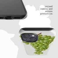 grapes tough iPhone case - In Print We Trust