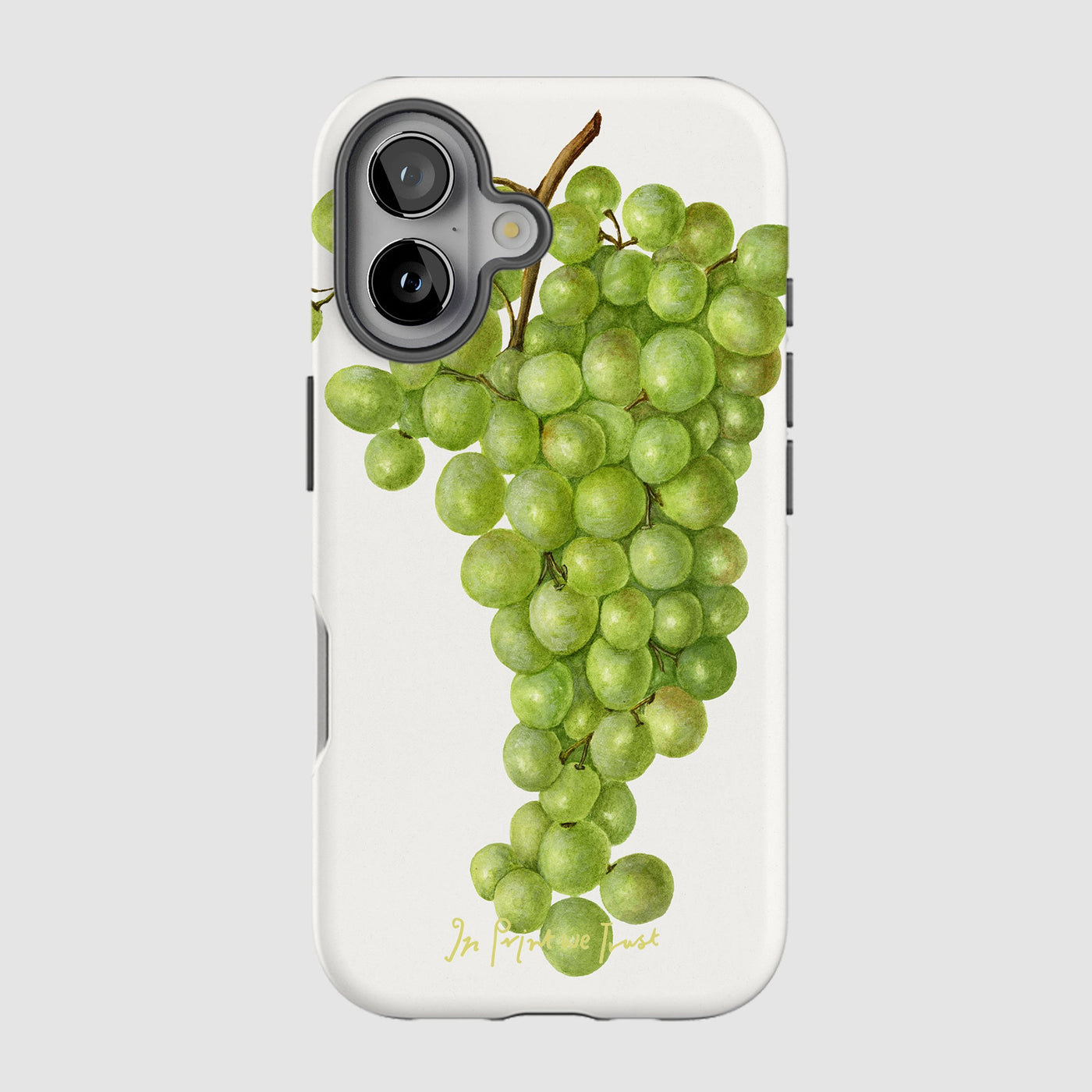 grapes tough iPhone case - In Print We Trust