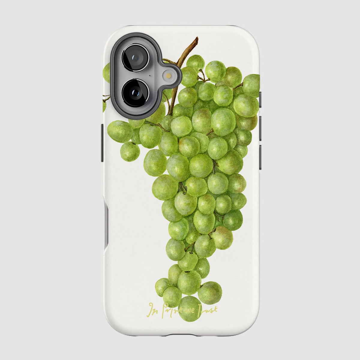 grapes tough iPhone case - In Print We Trust