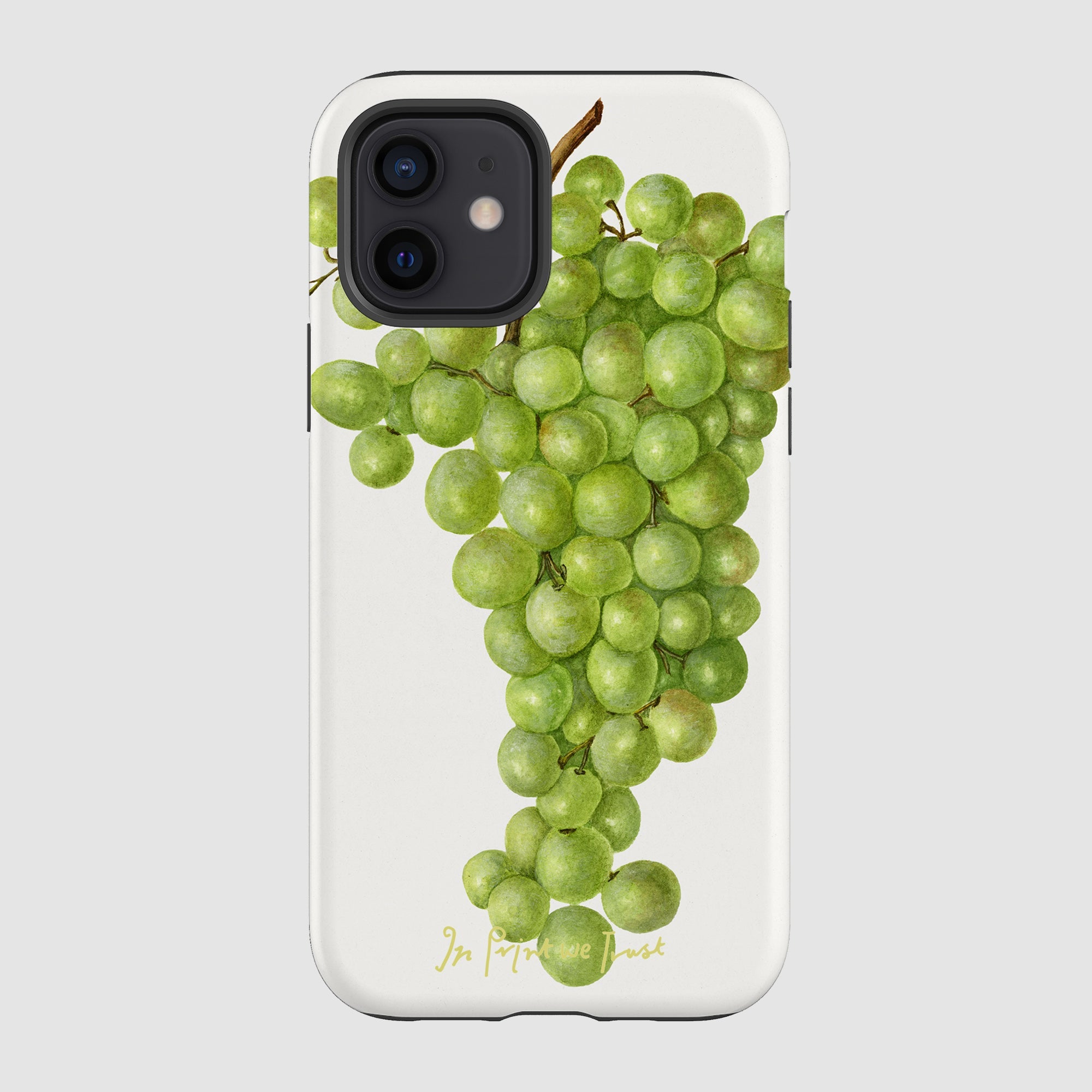 grapes tough iPhone case - In Print We Trust