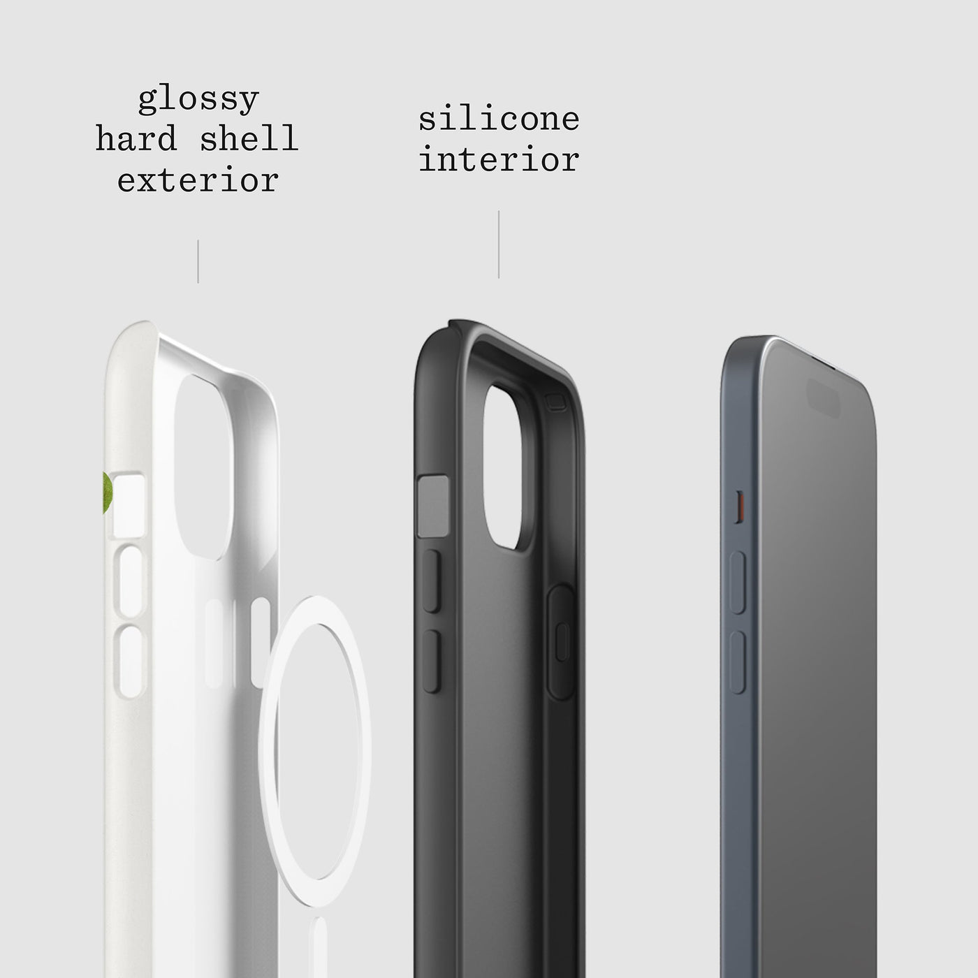 grapes tough iPhone case - In Print We Trust