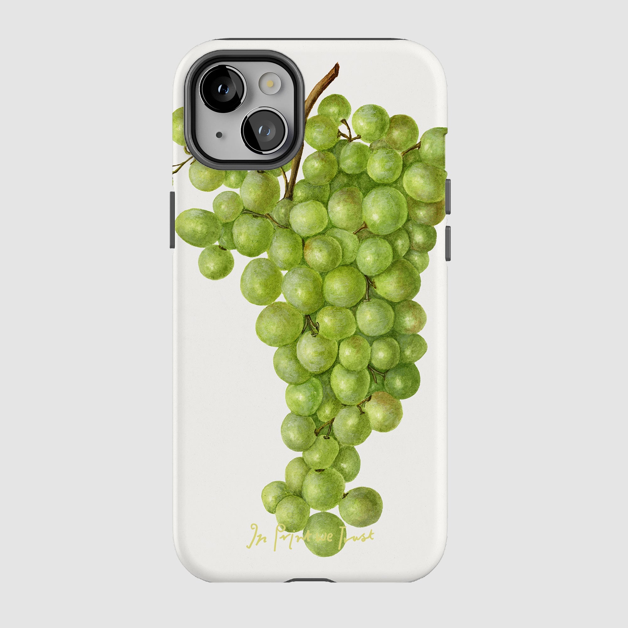grapes tough iPhone case - In Print We Trust