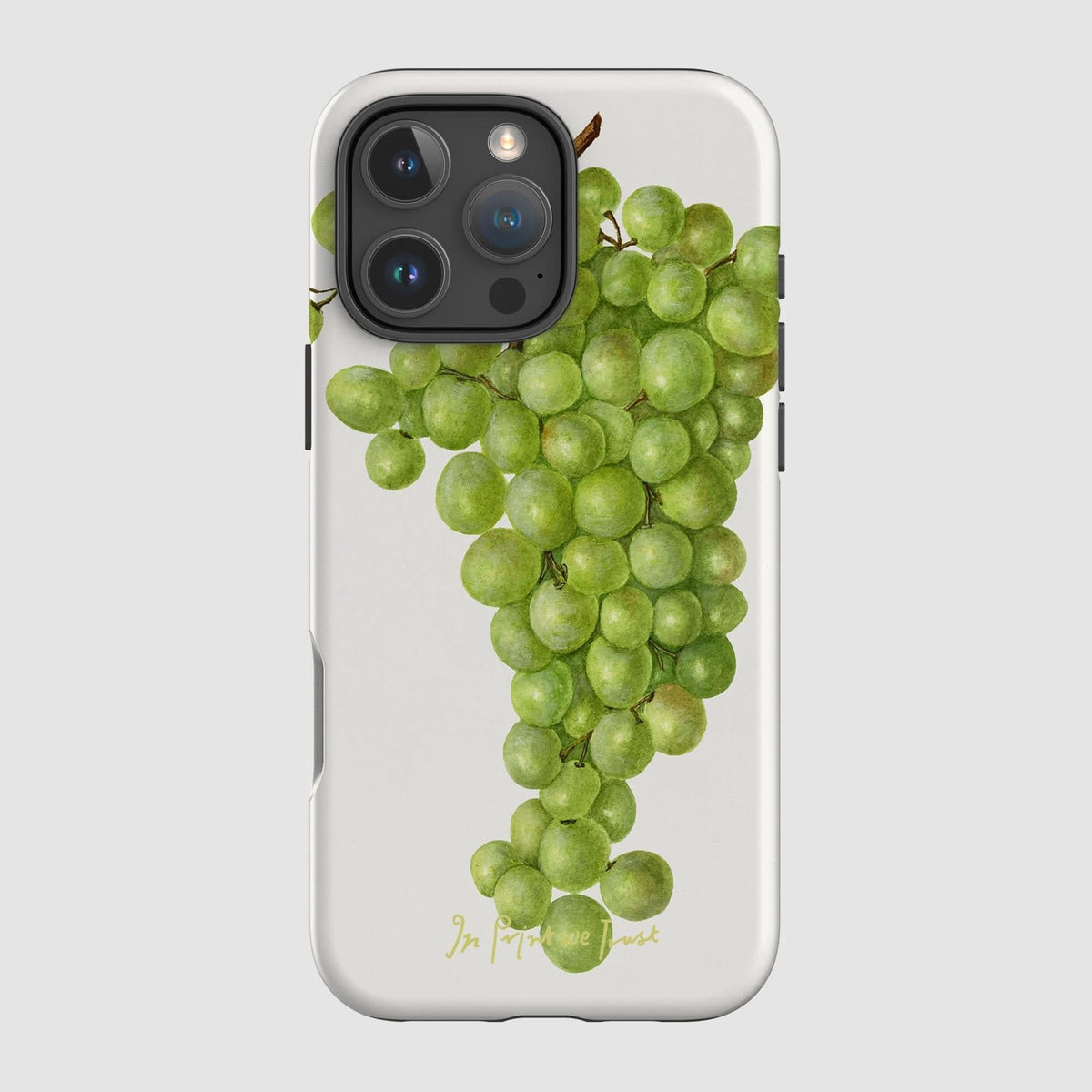 grapes tough iPhone case - In Print We Trust