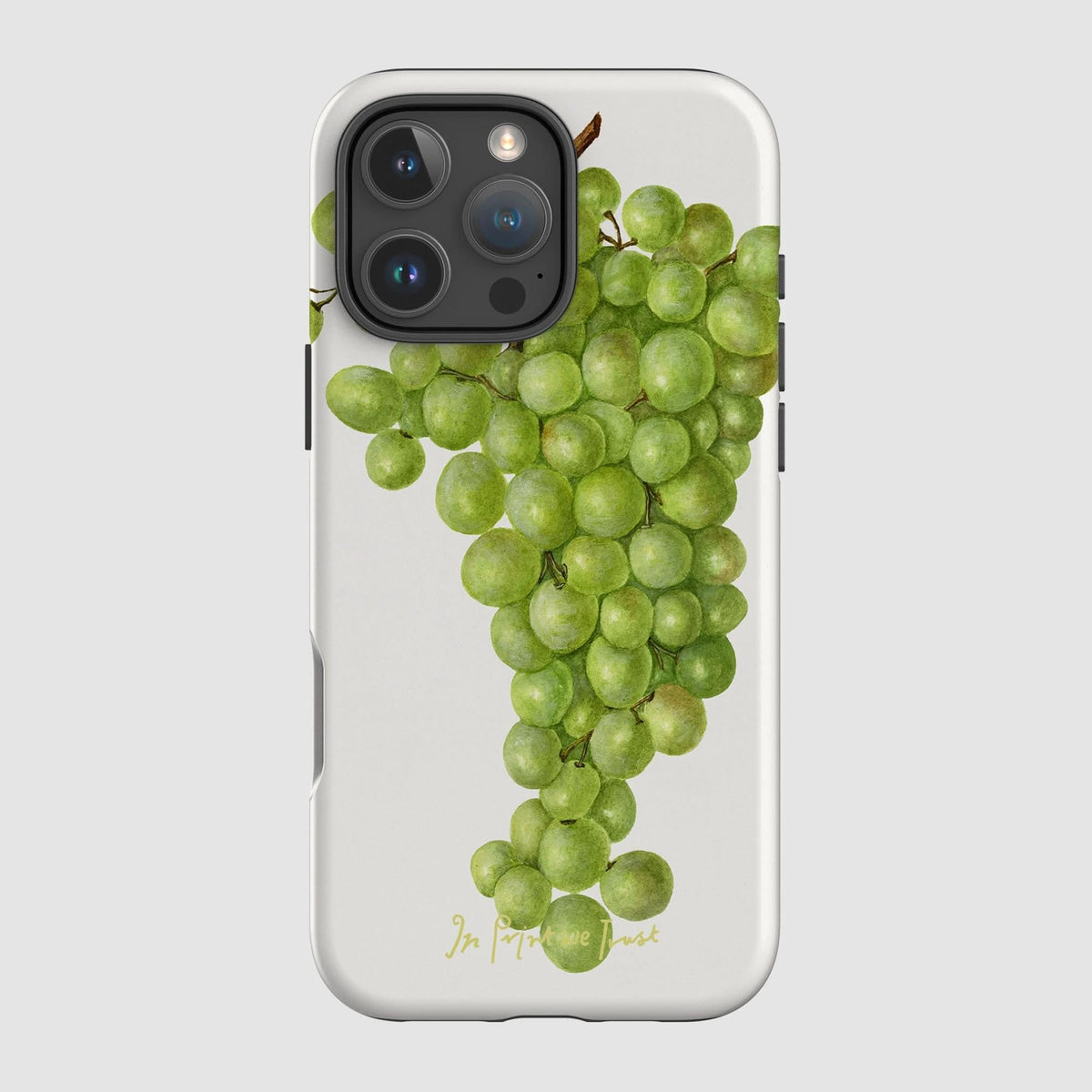 grapes tough iPhone case - In Print We Trust