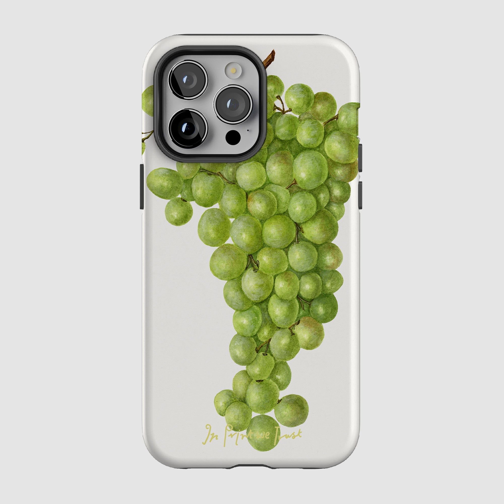 grapes tough iPhone case - In Print We Trust