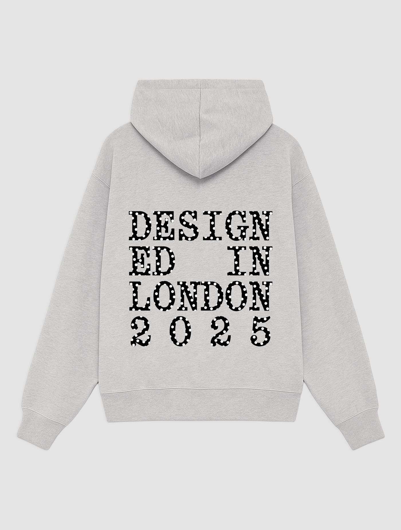 designed in london hoodie