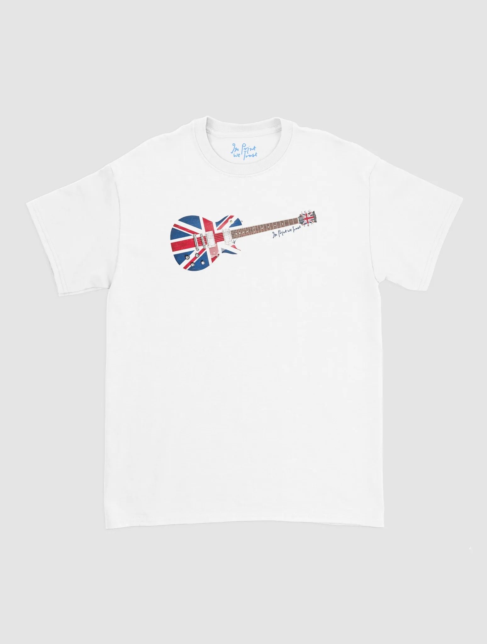 guitar classic tee - In Print We Trust