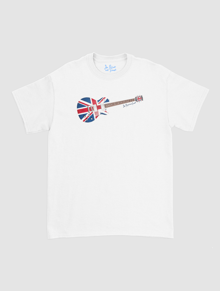 guitar classic tee - In Print We Trust