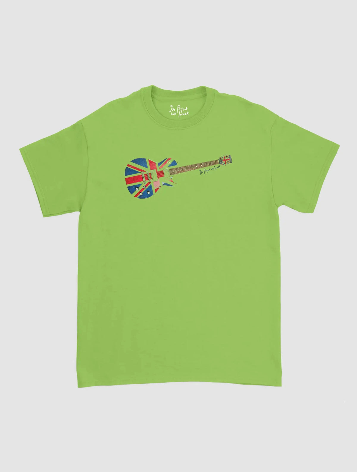 guitar classic tee - In Print We Trust