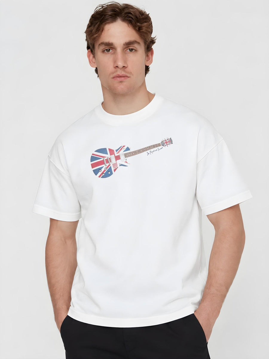 guitar heavyweight tee - In Print We Trust