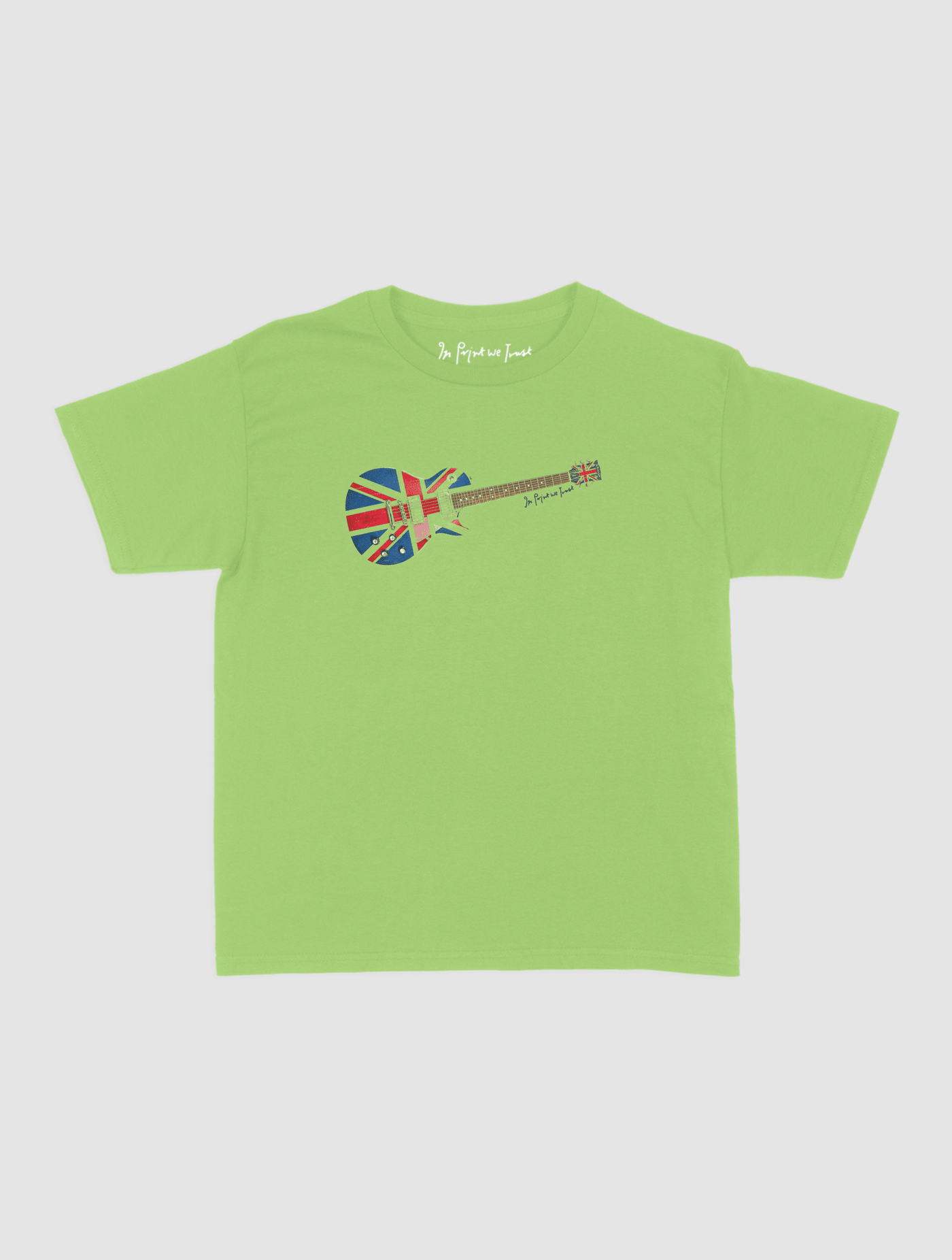 guitars baby tee - In Print We Trust