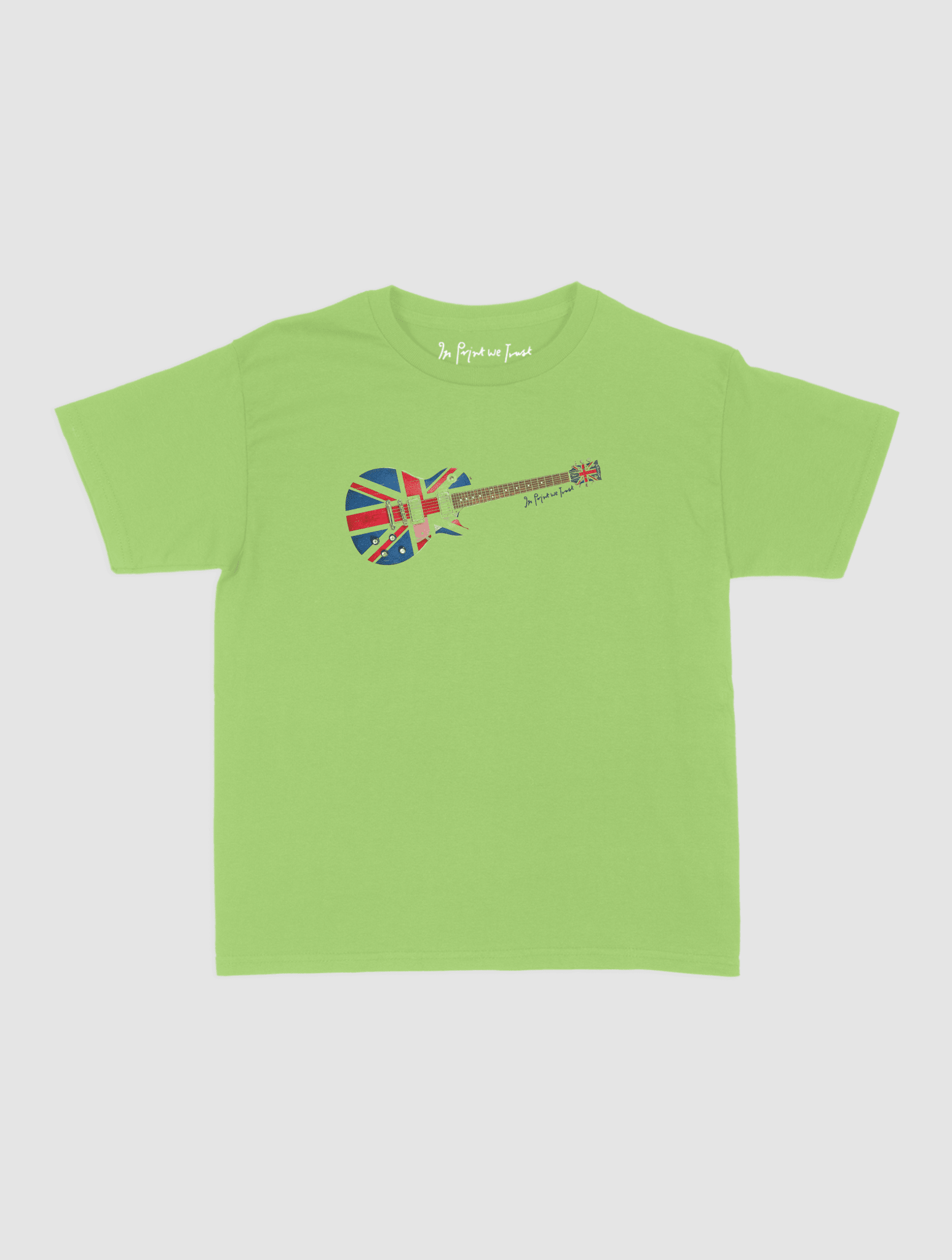guitars baby tee - In Print We Trust