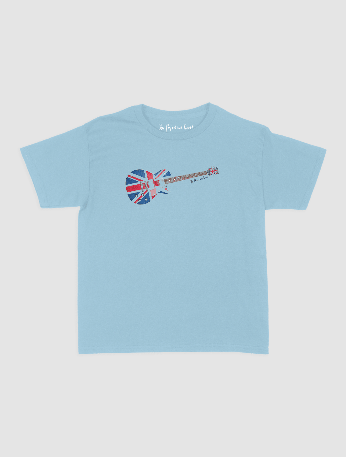 guitars baby tee - In Print We Trust