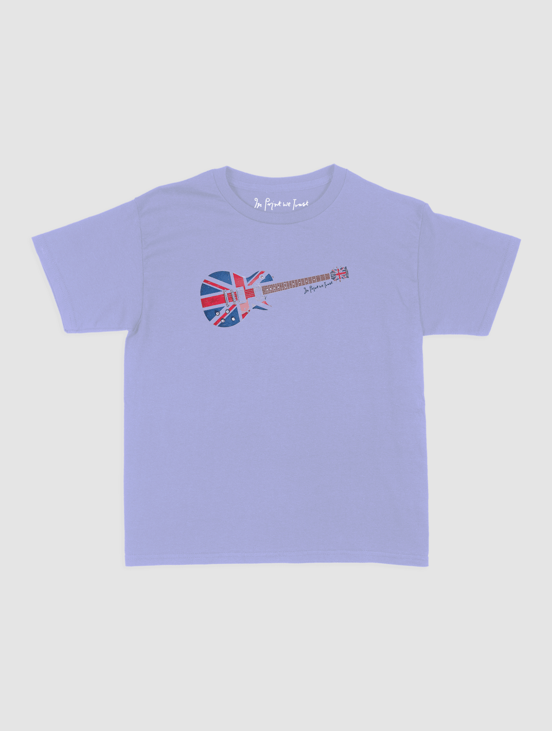 guitars baby tee - In Print We Trust