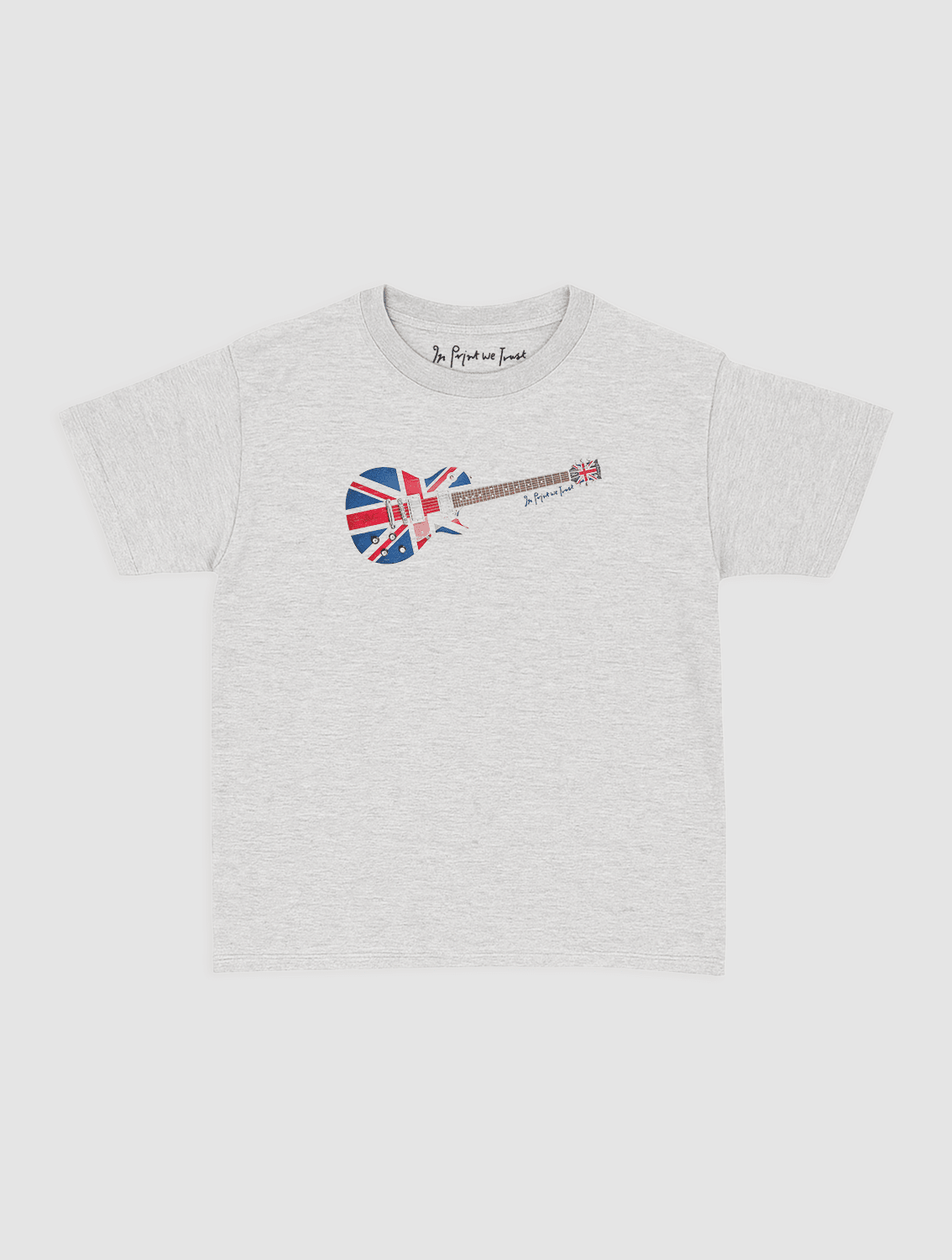 guitars baby tee - In Print We Trust
