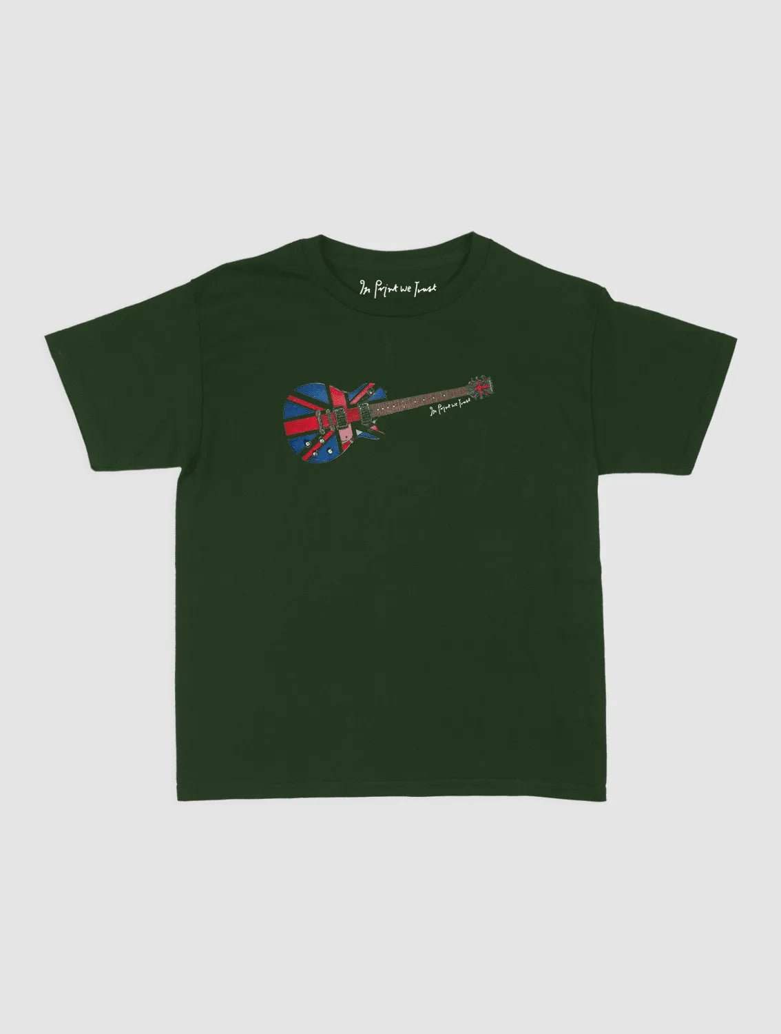 guitars baby tee - In Print We Trust