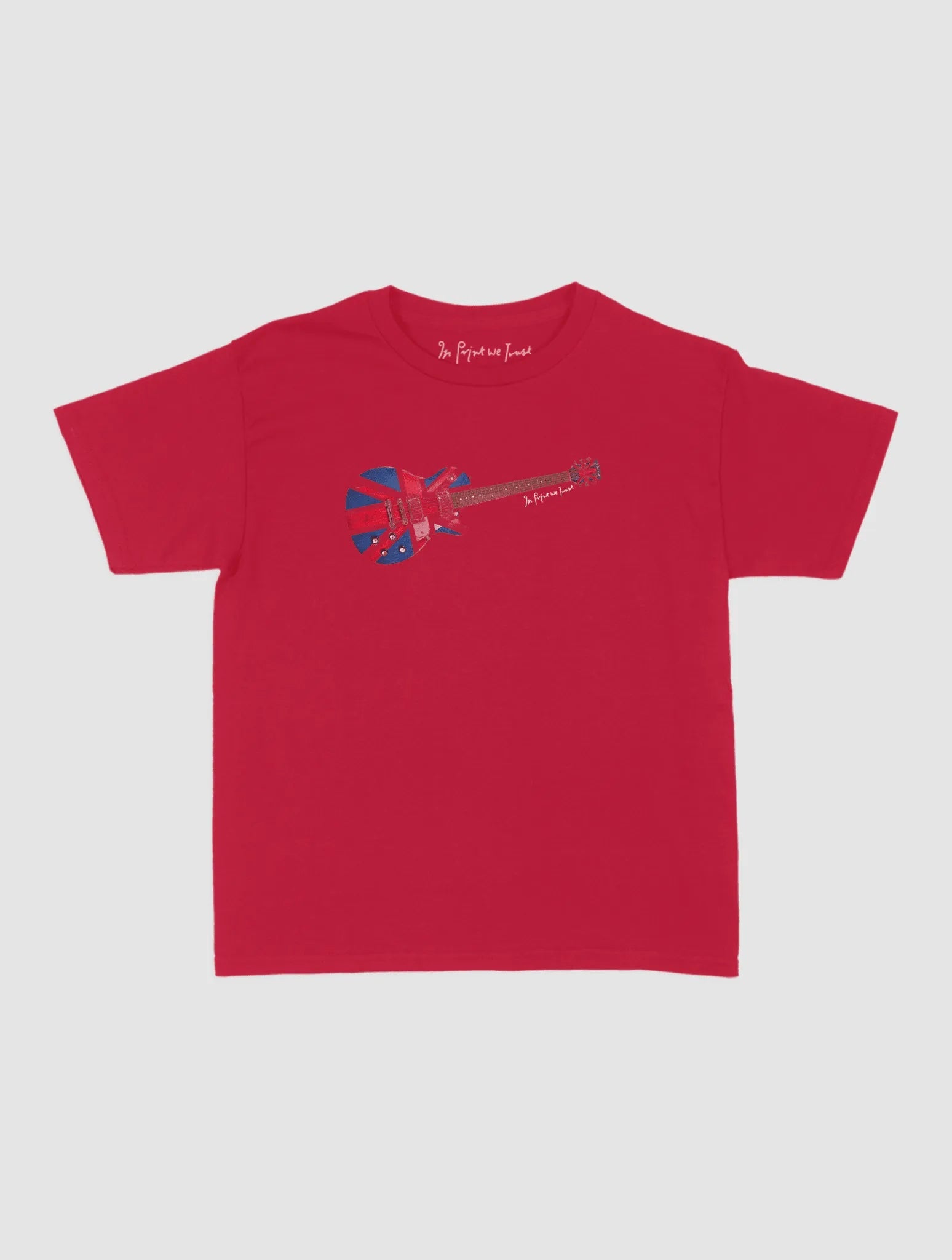 guitars baby tee - In Print We Trust