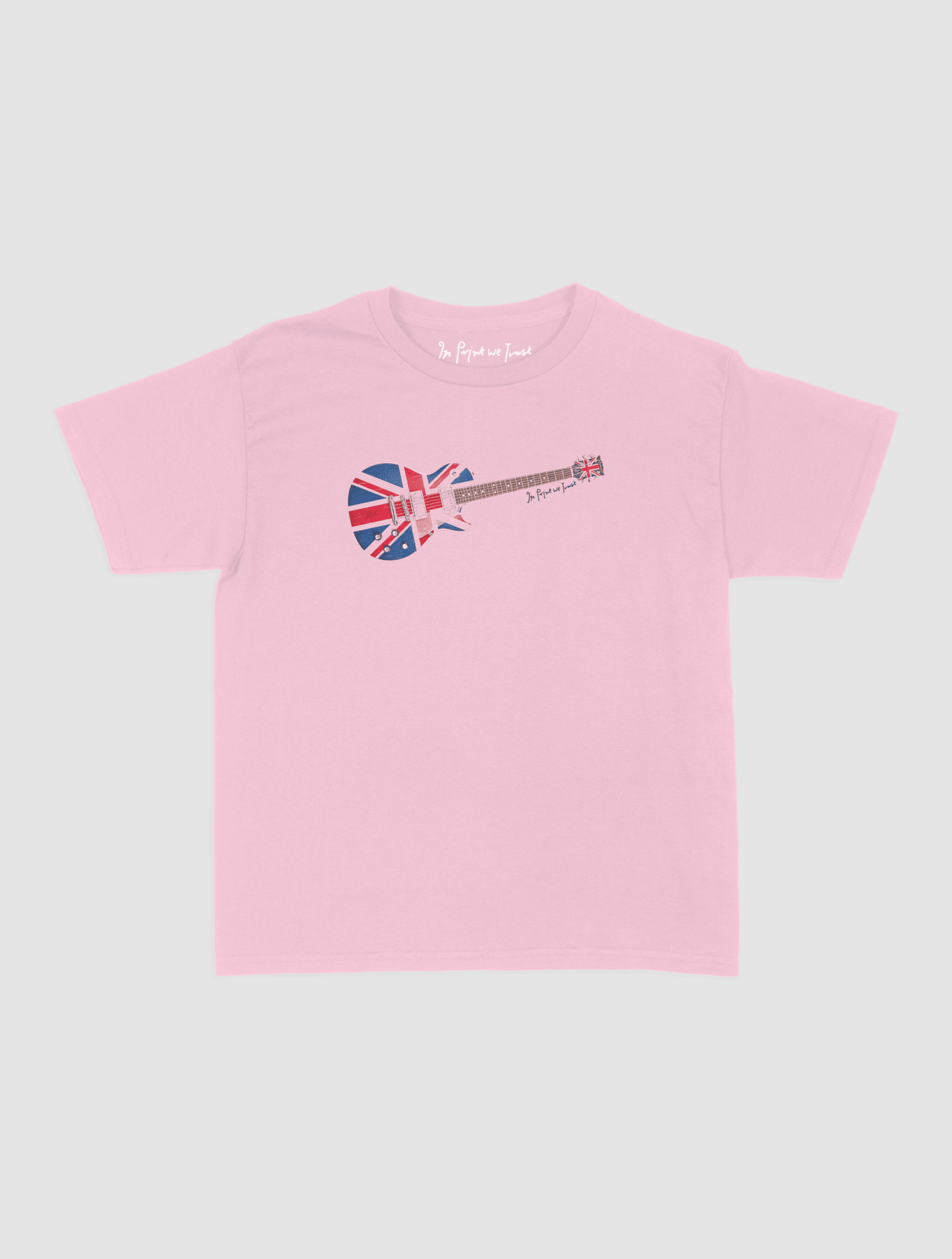guitars baby tee - In Print We Trust