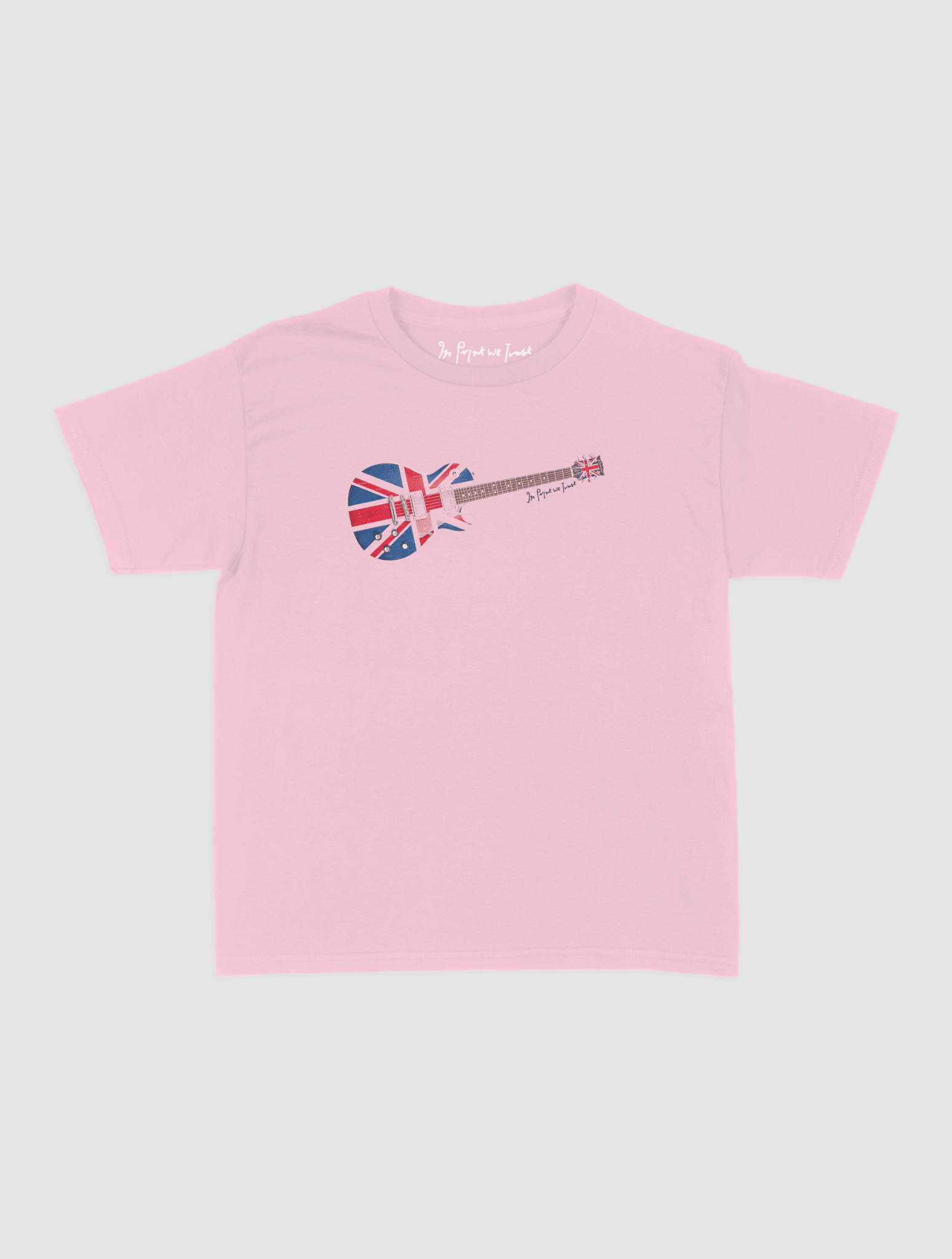 guitars baby tee - In Print We Trust