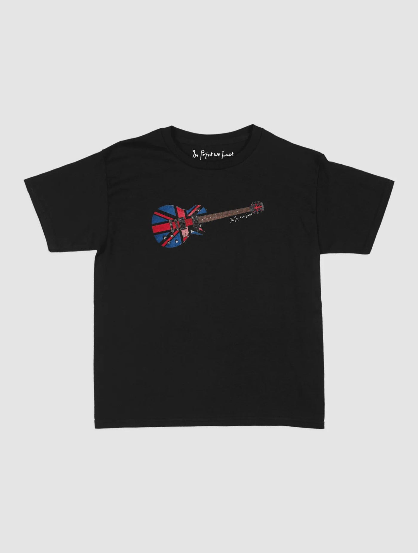 guitars baby tee - In Print We Trust