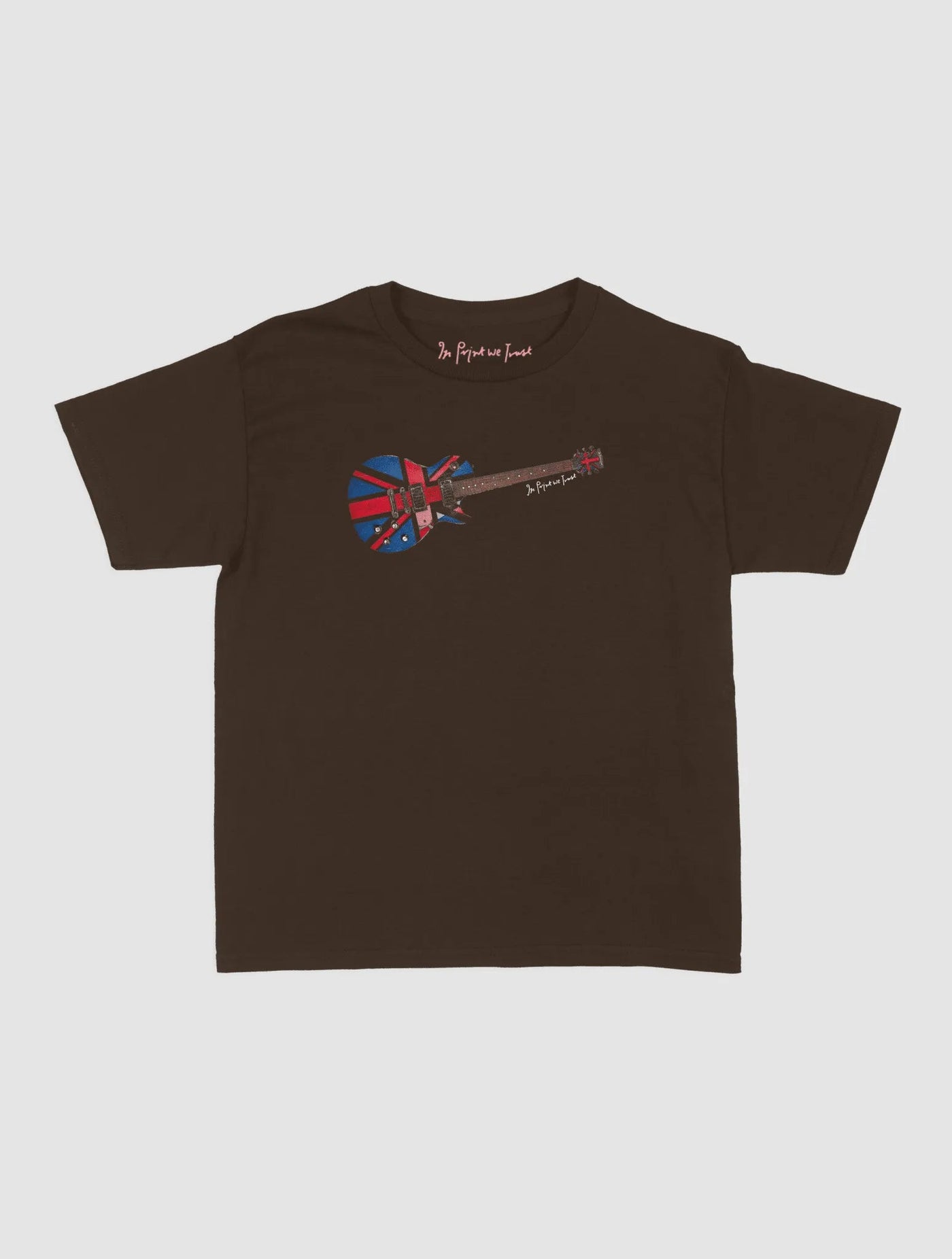 guitars baby tee - In Print We Trust