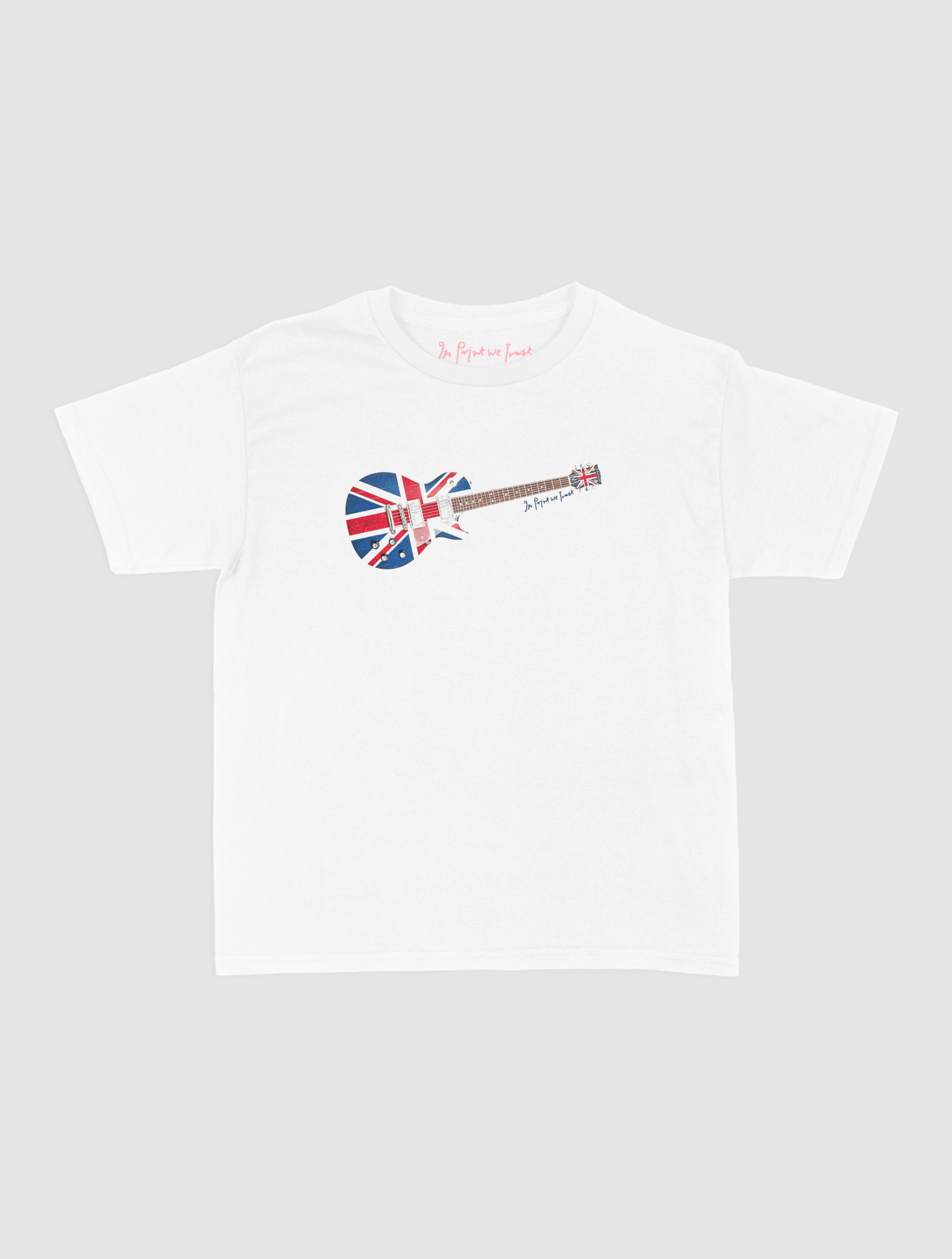 guitars baby tee - In Print We Trust