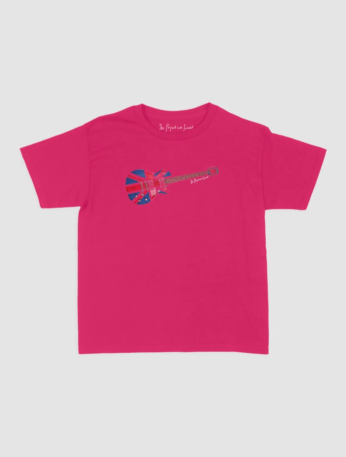 guitars baby tee - In Print We Trust