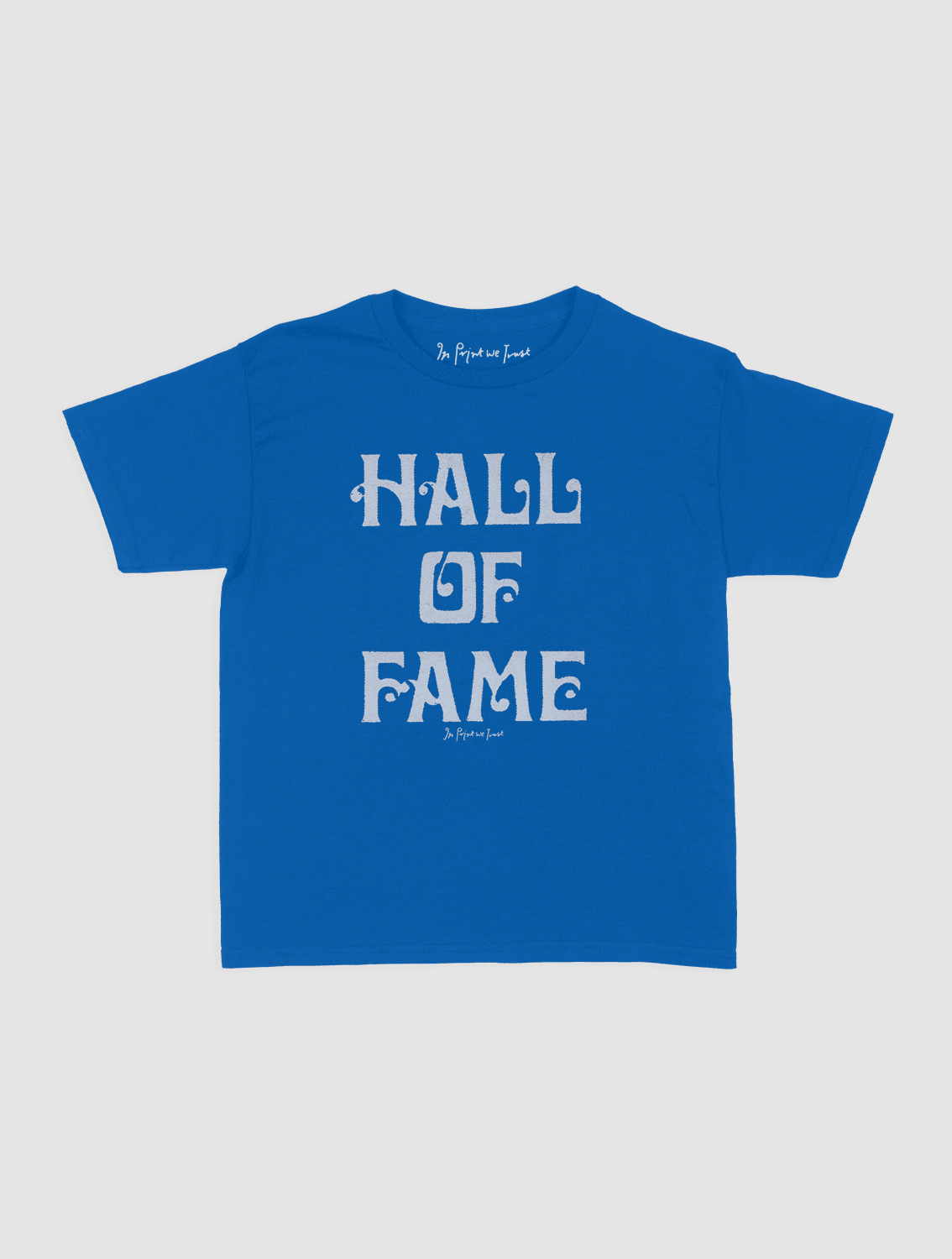 HALL OF FAME baby tee - In Print We Trust