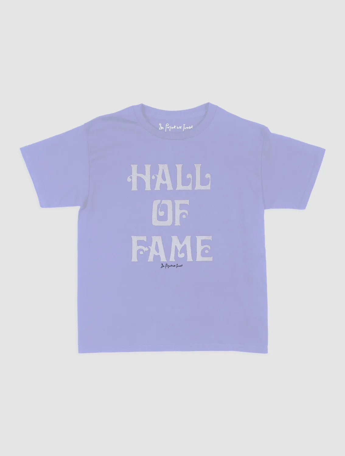 HALL OF FAME baby tee - In Print We Trust