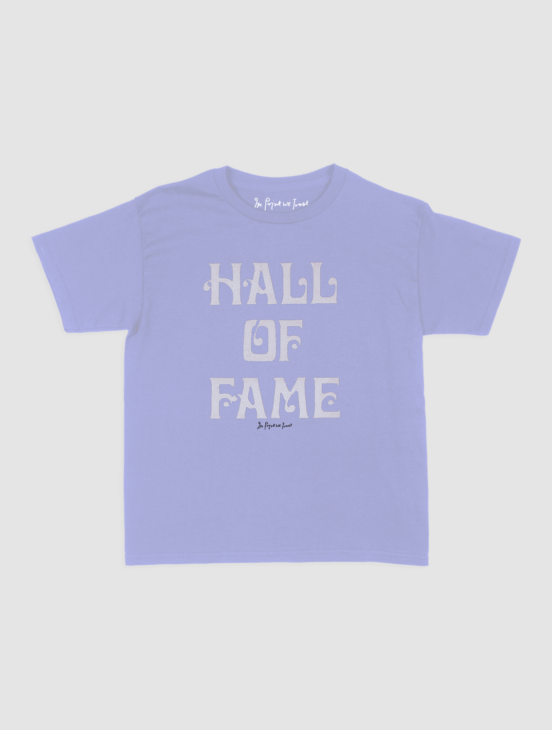 HALL OF FAME baby tee - In Print We Trust