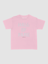 HALL OF FAME baby tee - In Print We Trust