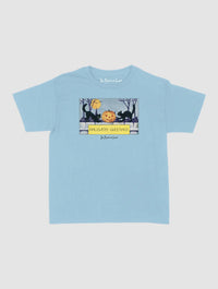 halloween greetings baby tee - In Print We Trust