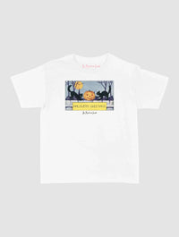 halloween greetings baby tee - In Print We Trust
