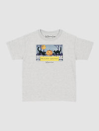 halloween greetings baby tee - In Print We Trust