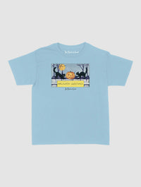 halloween greetings baby tee