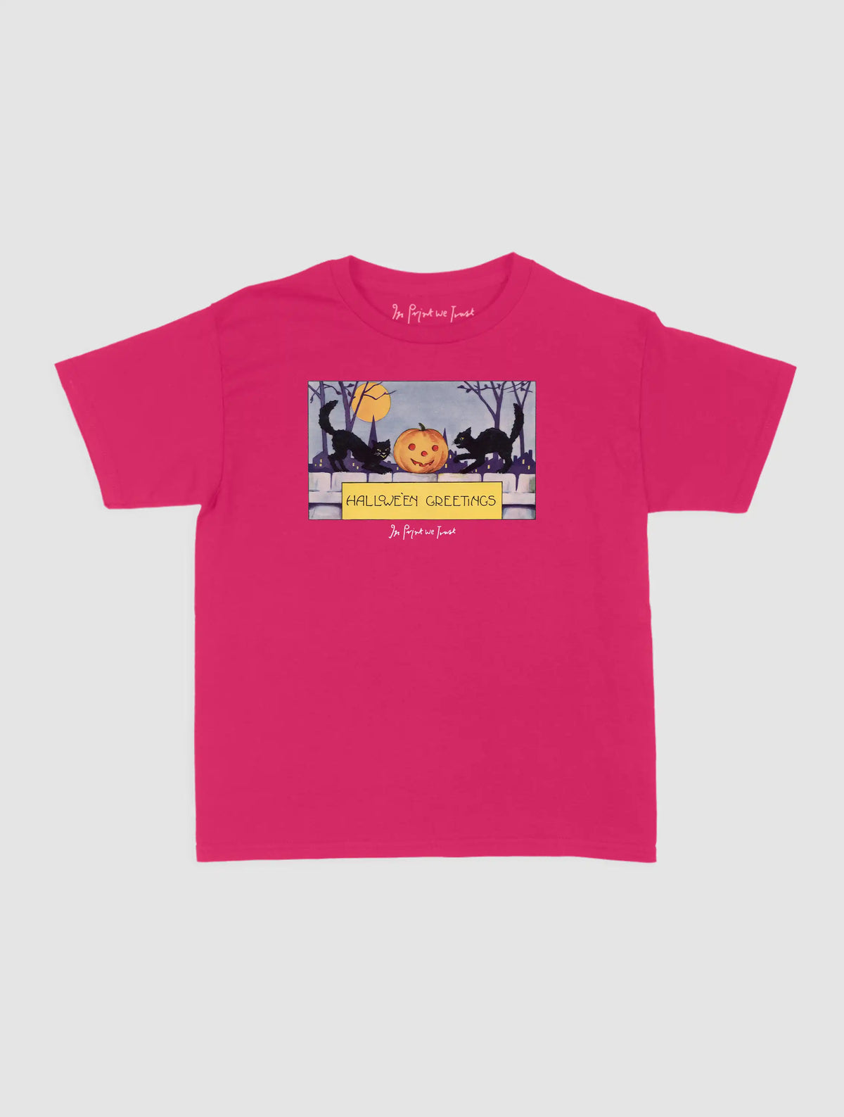 halloween greetings baby tee