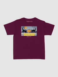 halloween greetings baby tee