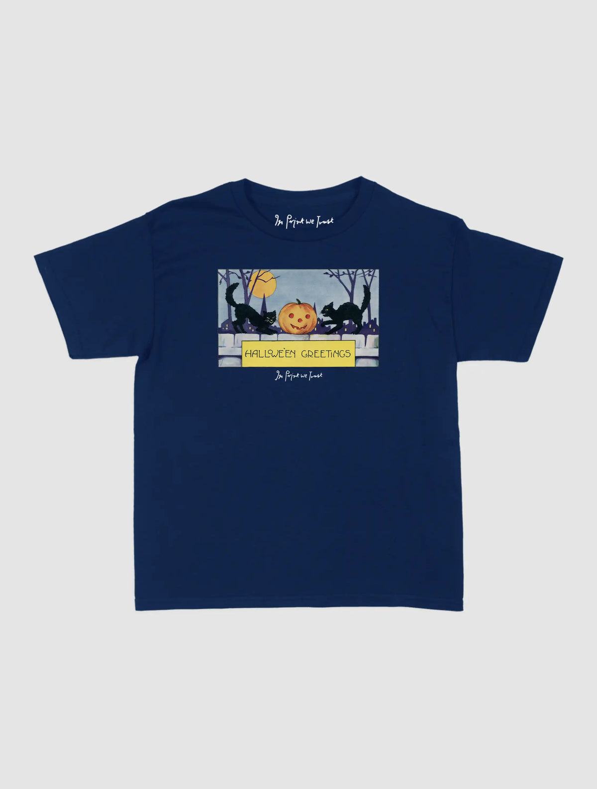 halloween greetings baby tee