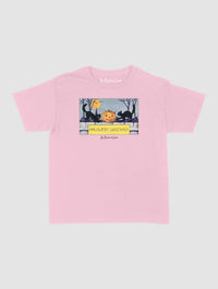 halloween greetings baby tee