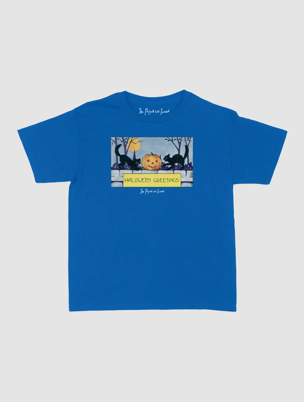 halloween greetings baby tee