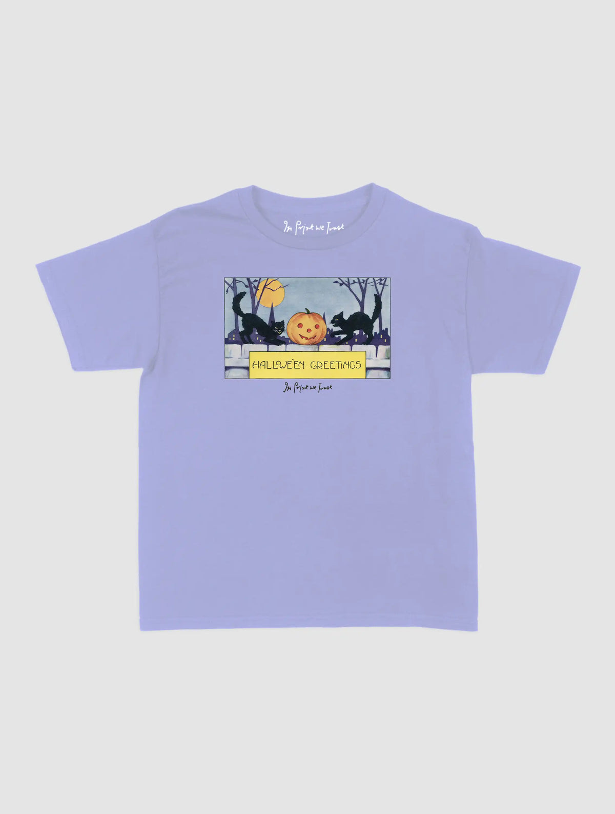 halloween greetings baby tee