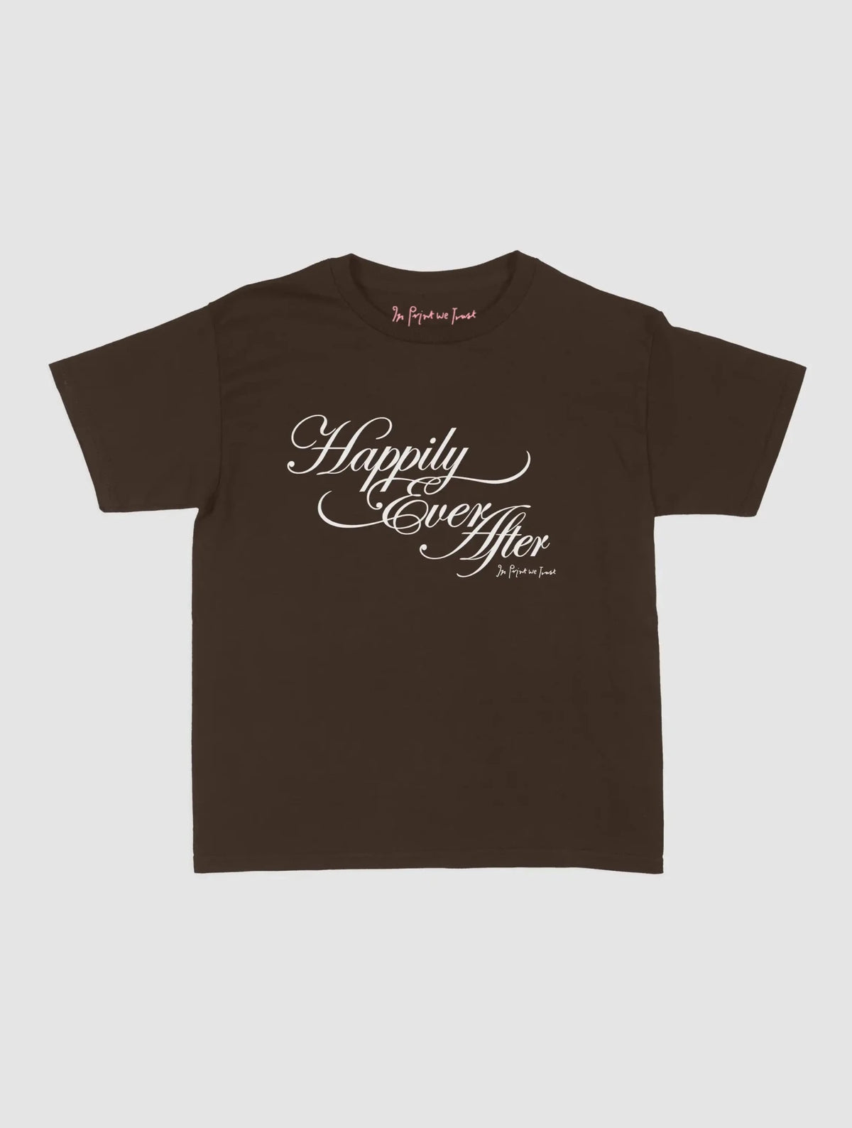 happily ever after baby tee - In Print We Trust