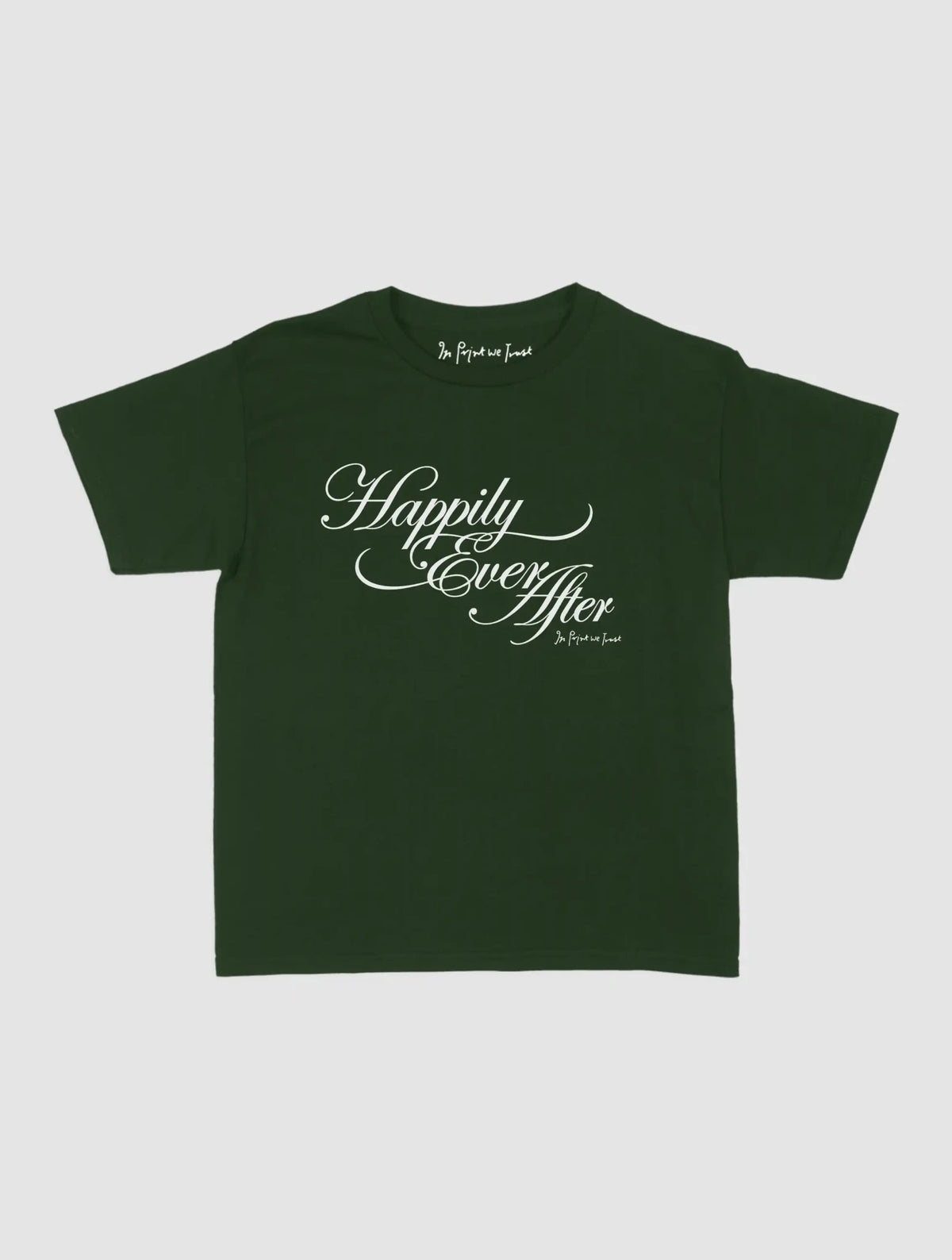 happily ever after baby tee - In Print We Trust