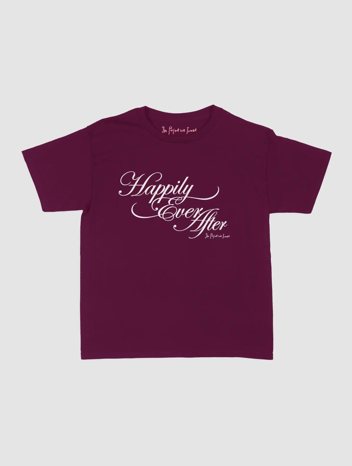happily ever after baby tee - In Print We Trust