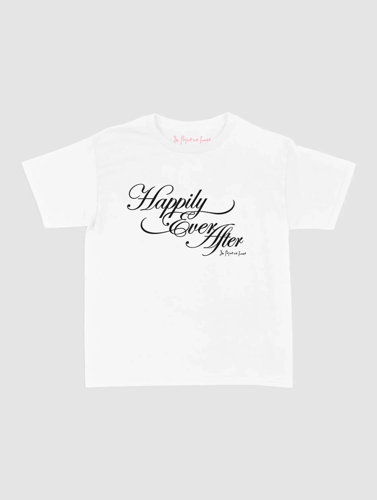 happily ever after baby tee - In Print We Trust